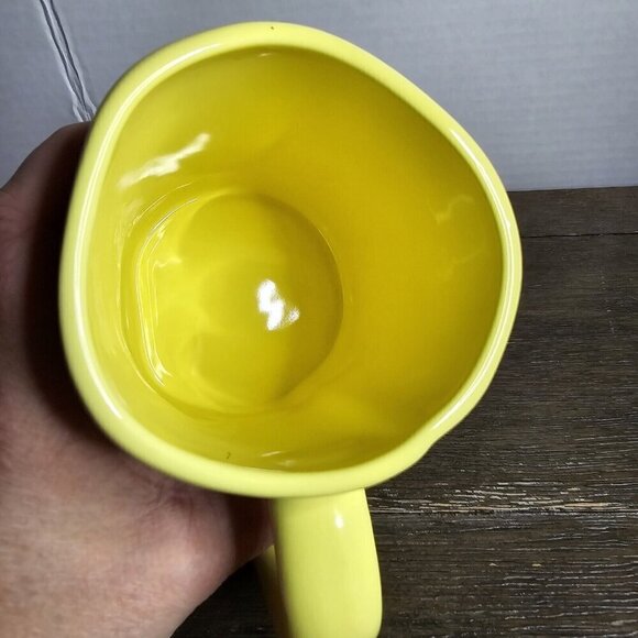 NWT Rae Dunn Artisan Little Chick Yellow Mug Easter Spring 2021 Magenta Farmhous - Picture 7 of 9